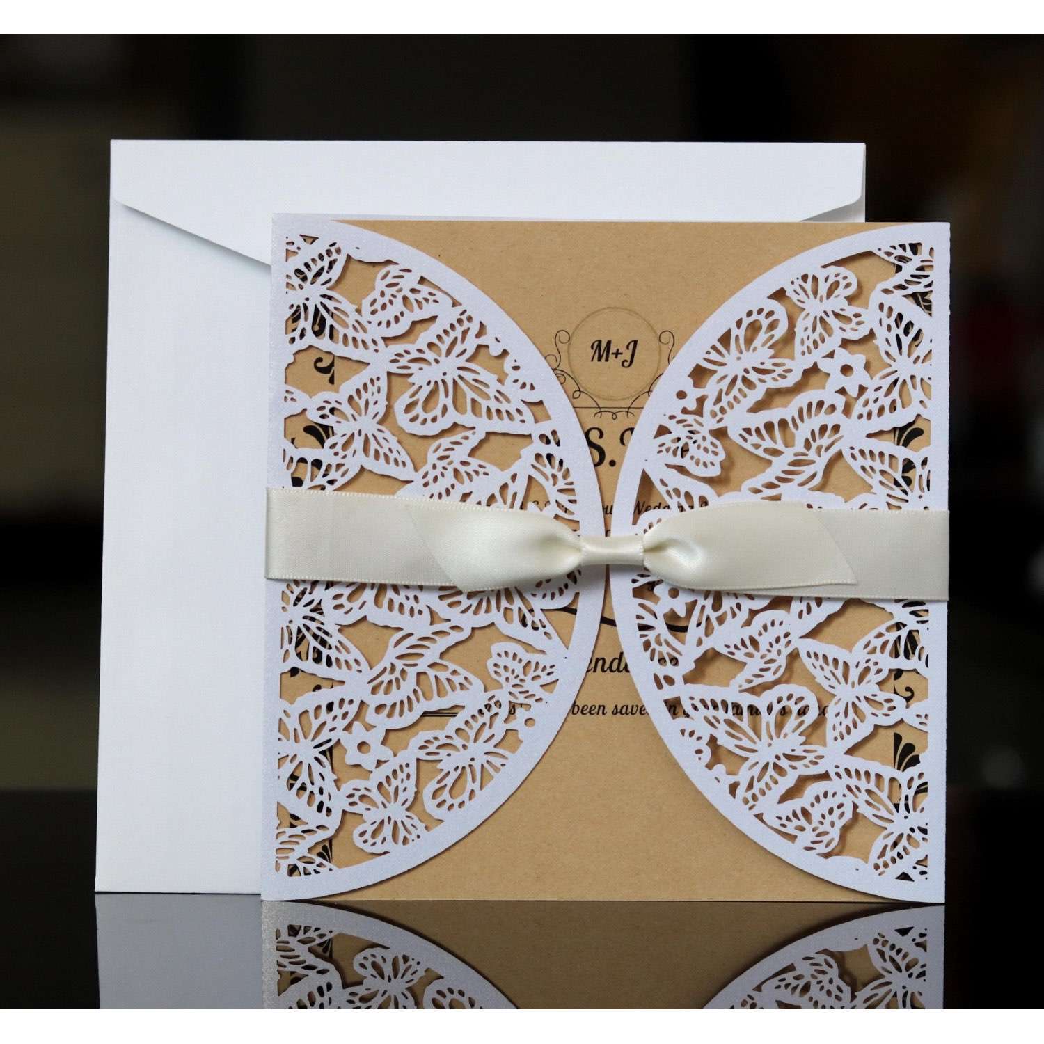 Vellum Paper Invitation Card  Latest Invitation Laser Cut Paper Annual Meeting Invitation